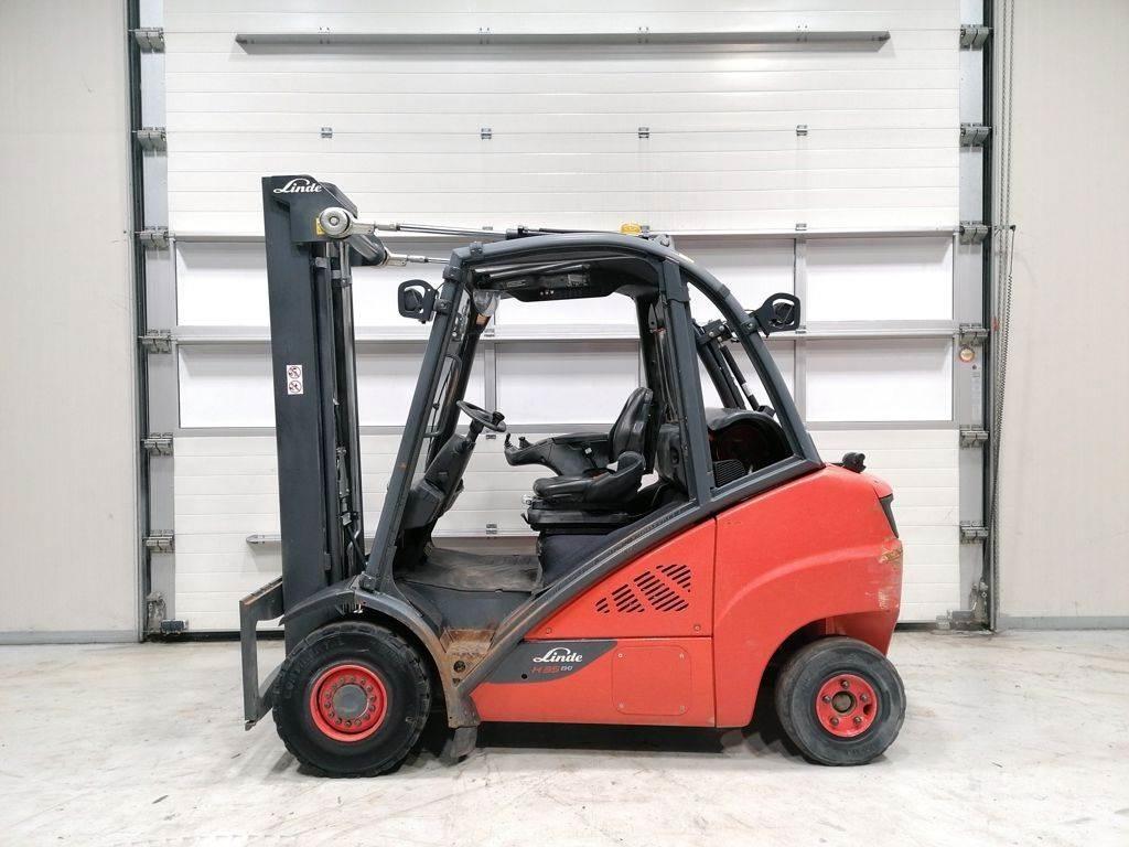 Linde H35T-02 LPGフォークリフト