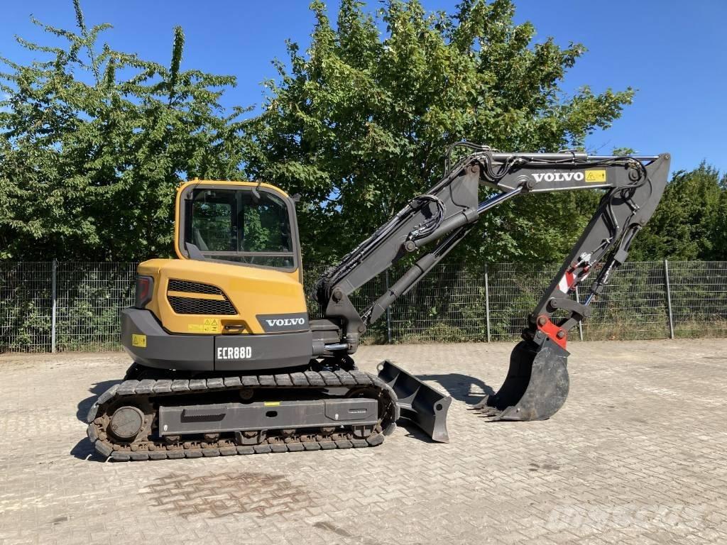 Volvo ECR 88 D 中型油圧ショベル 7ｔ-12ｔ（ユンボ・パワーショベル・バックホー）