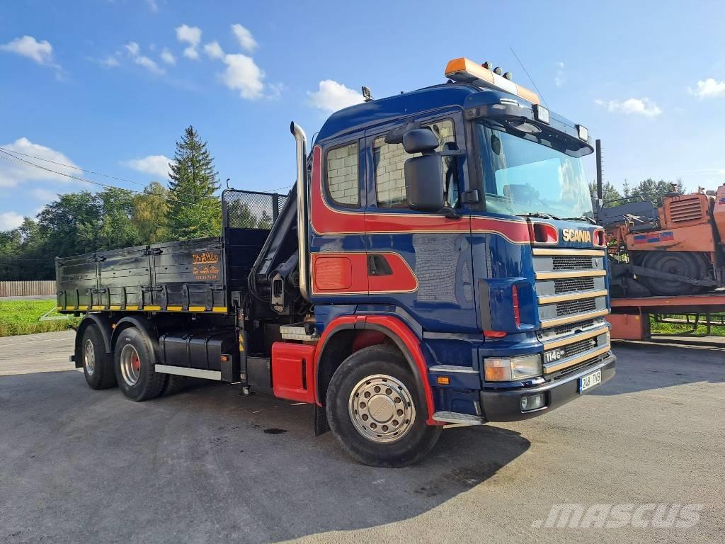 Scania R114 クレーントラック、ユニック車