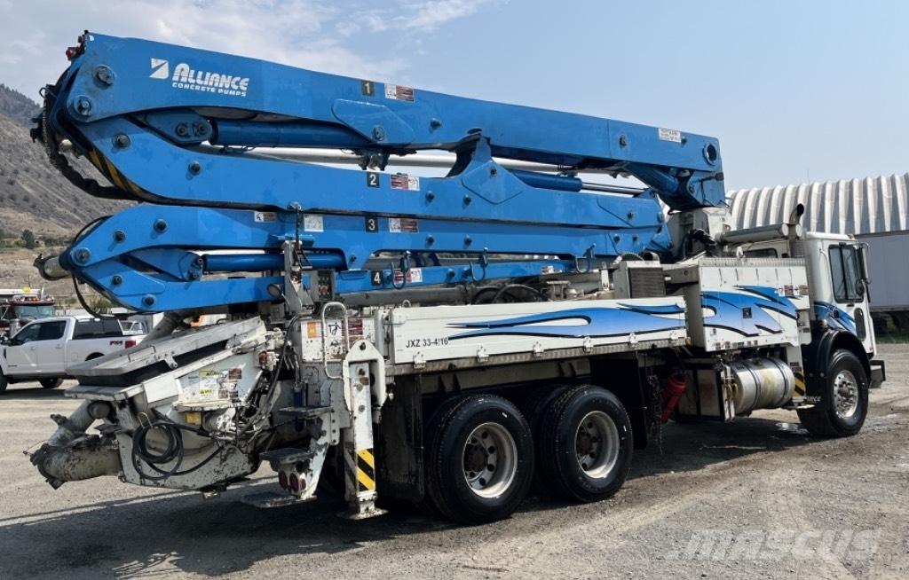 Alliance 33M (#1029) コンクリートポンプ車