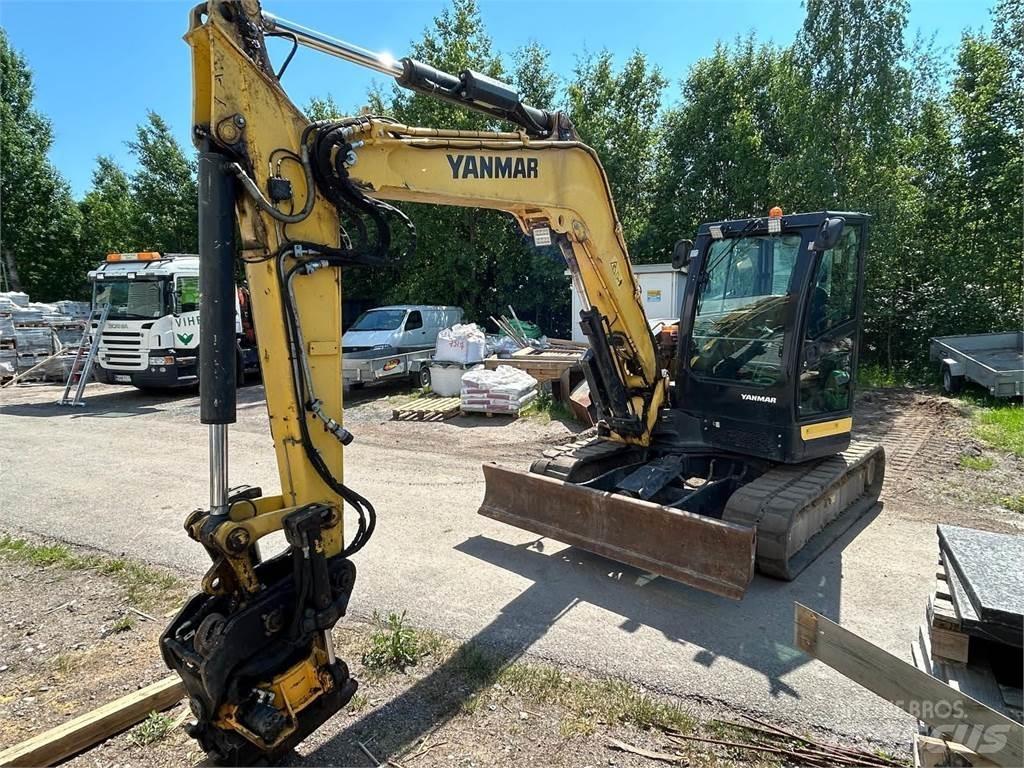 Yanmar Vio 80-1A 中型油圧ショベル 7ｔ-12ｔ（ユンボ・パワーショベル・バックホー）