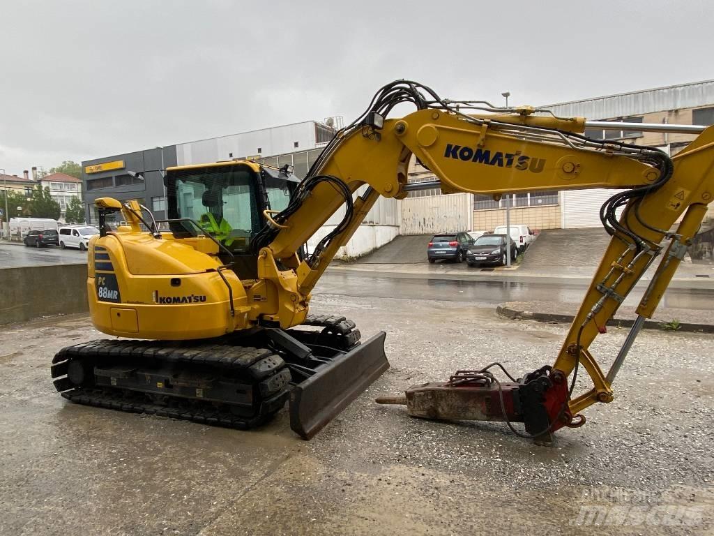 Komatsu PC 88 MR-10 中型油圧ショベル 7ｔ-12ｔ（ユンボ・パワーショベル・バックホー）