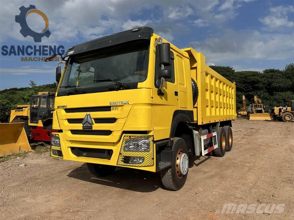 Howo 371hp tipper ダンプ