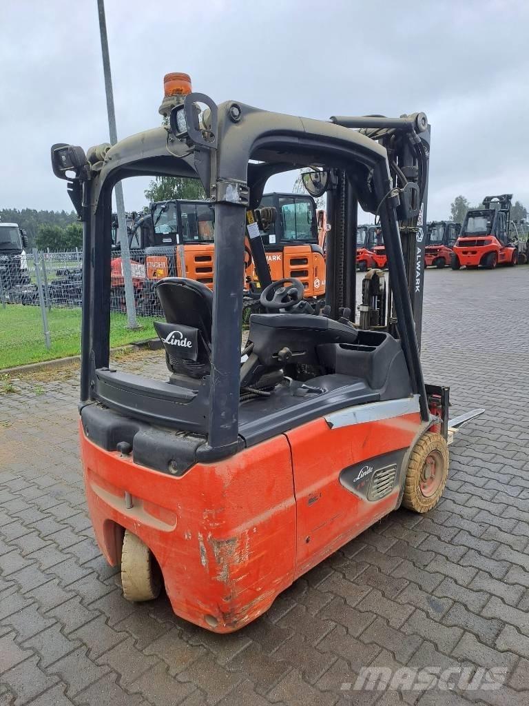 Linde E16 バッテリーフォークリフト