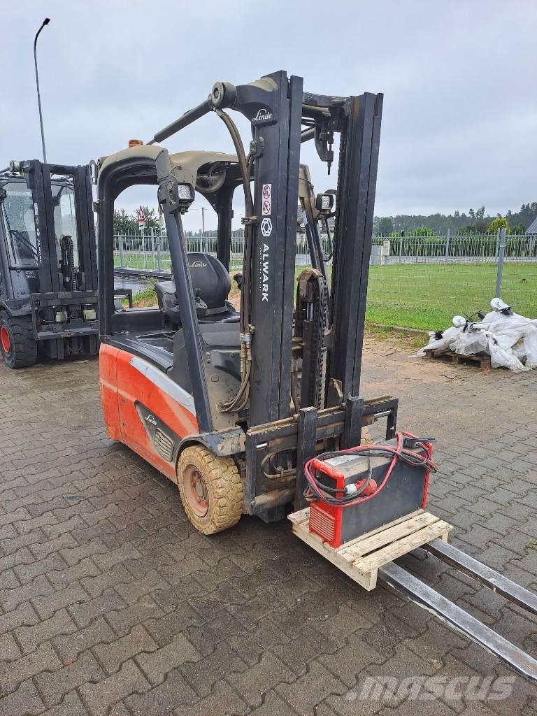 Linde E16 バッテリーフォークリフト