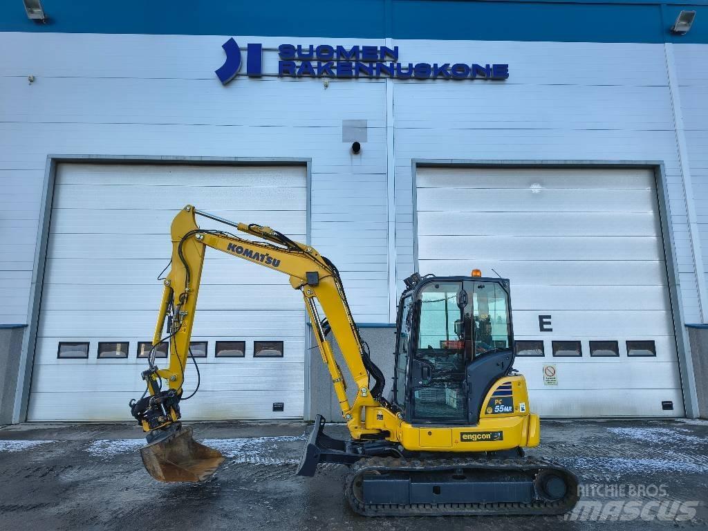 Komatsu PC55 MR-5 ミニ油圧ショベル 7t以下（ミニユンボ・ミニディガー）