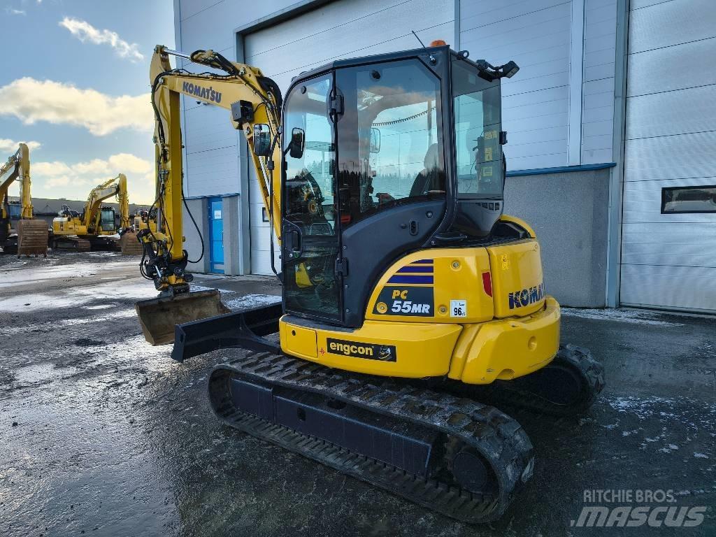 Komatsu PC55 MR-5 ミニ油圧ショベル 7t以下（ミニユンボ・ミニディガー）