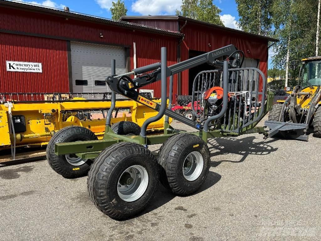Farma T7 ja C 5.1D 林業トレーラー