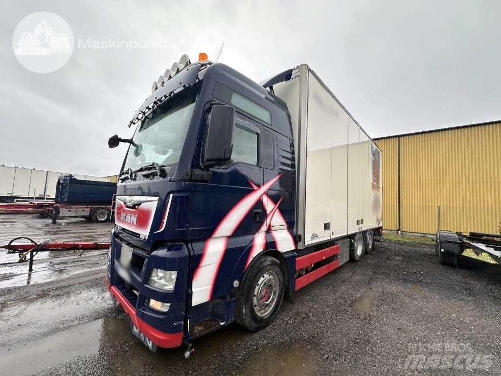 MAN TGX 26.480 ボックスボディー、ウイング、箱車