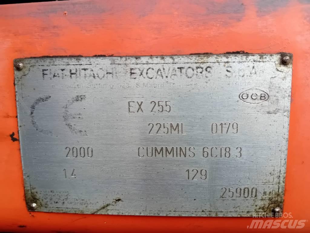 Fiat-Hitachi EX 255 大型油圧ショベル12t以上（パワーショベル・ユンボ）