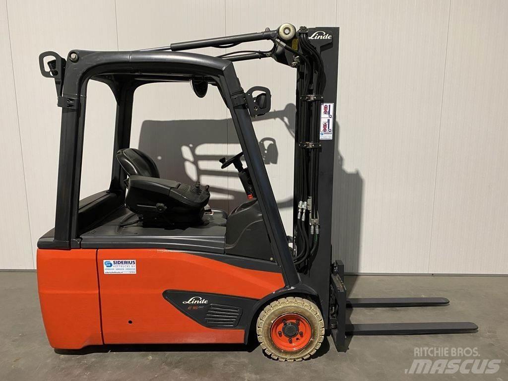 Linde E16L-386 バッテリーフォークリフト