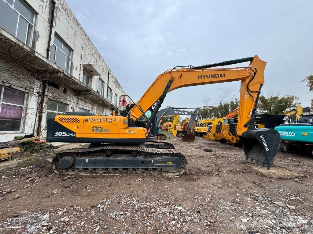 Hyundai 305lc 大型油圧ショベル12t以上（パワーショベル・ユンボ）