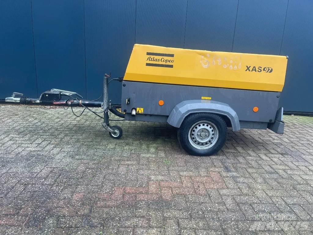 Atlas Copco Xas97 コンプレッサー