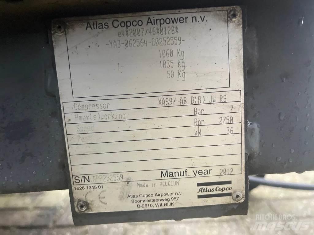 Atlas Copco Xas97 コンプレッサー