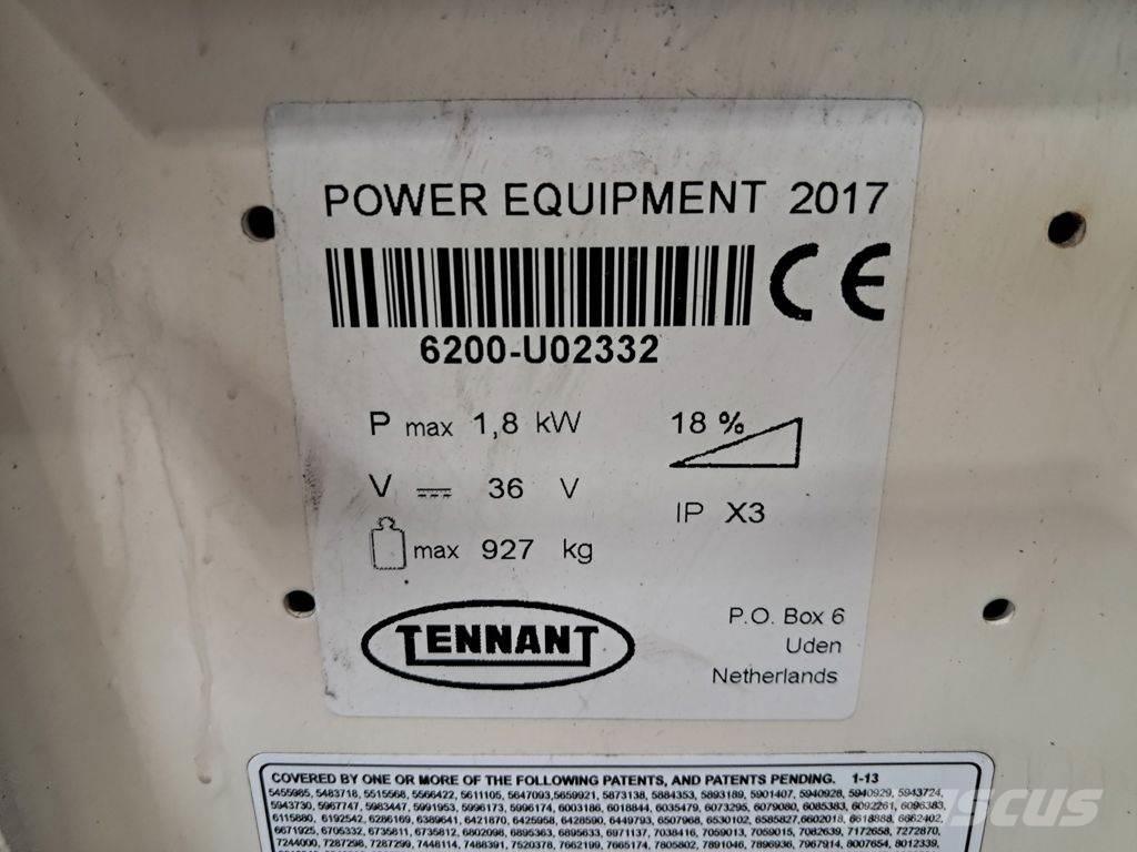 Tennant 6200 路面清掃機