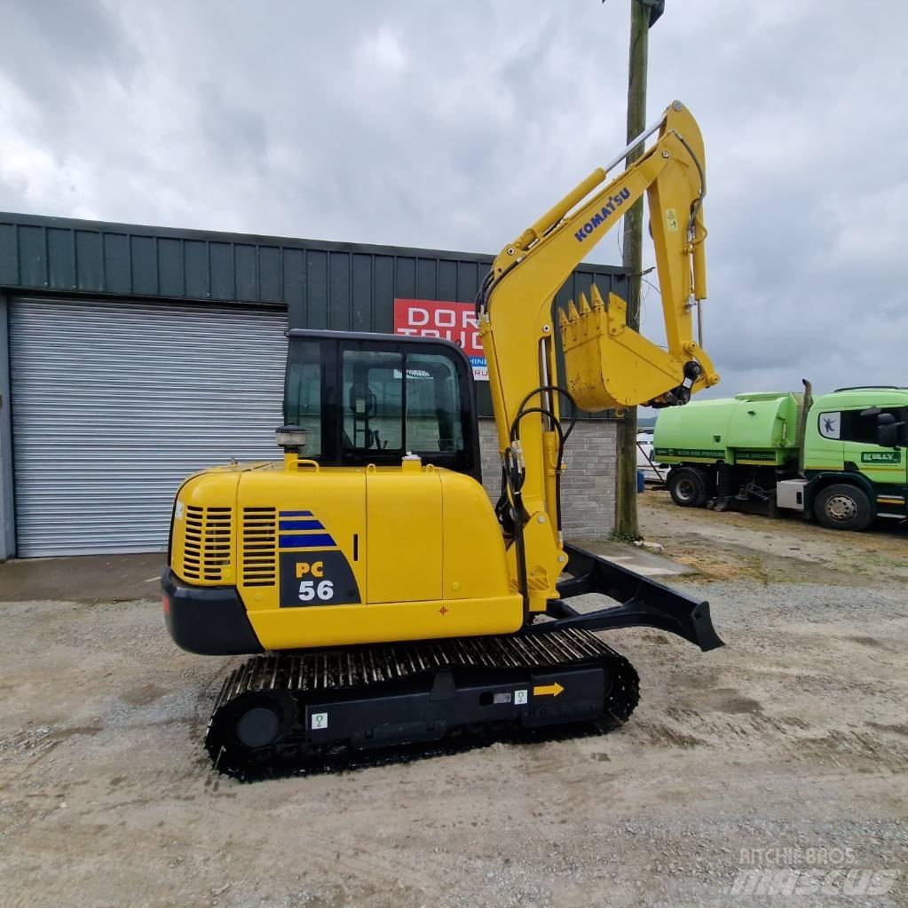 Komatsu PC56-7 ミニ油圧ショベル 7t以下（ミニユンボ・ミニディガー）