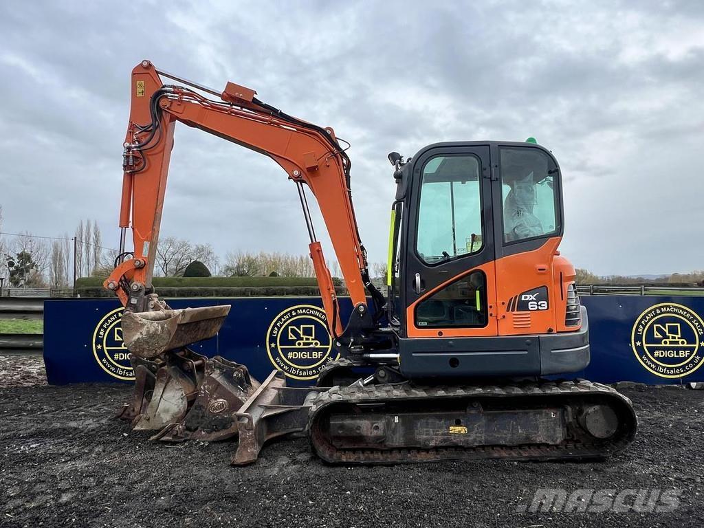 Doosan DX63 特殊油圧ショベル