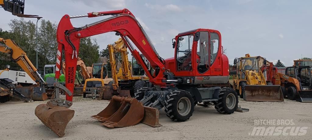 Wacker Neuson 9503 ホイール式油圧ショベル（パワーショベル・ユンボ・バックホー）