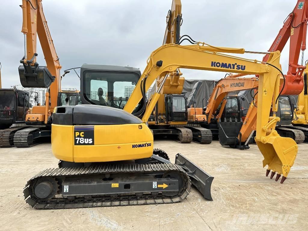 Komatsu PC78US 中型油圧ショベル 7ｔ-12ｔ（ユンボ・パワーショベル・バックホー）