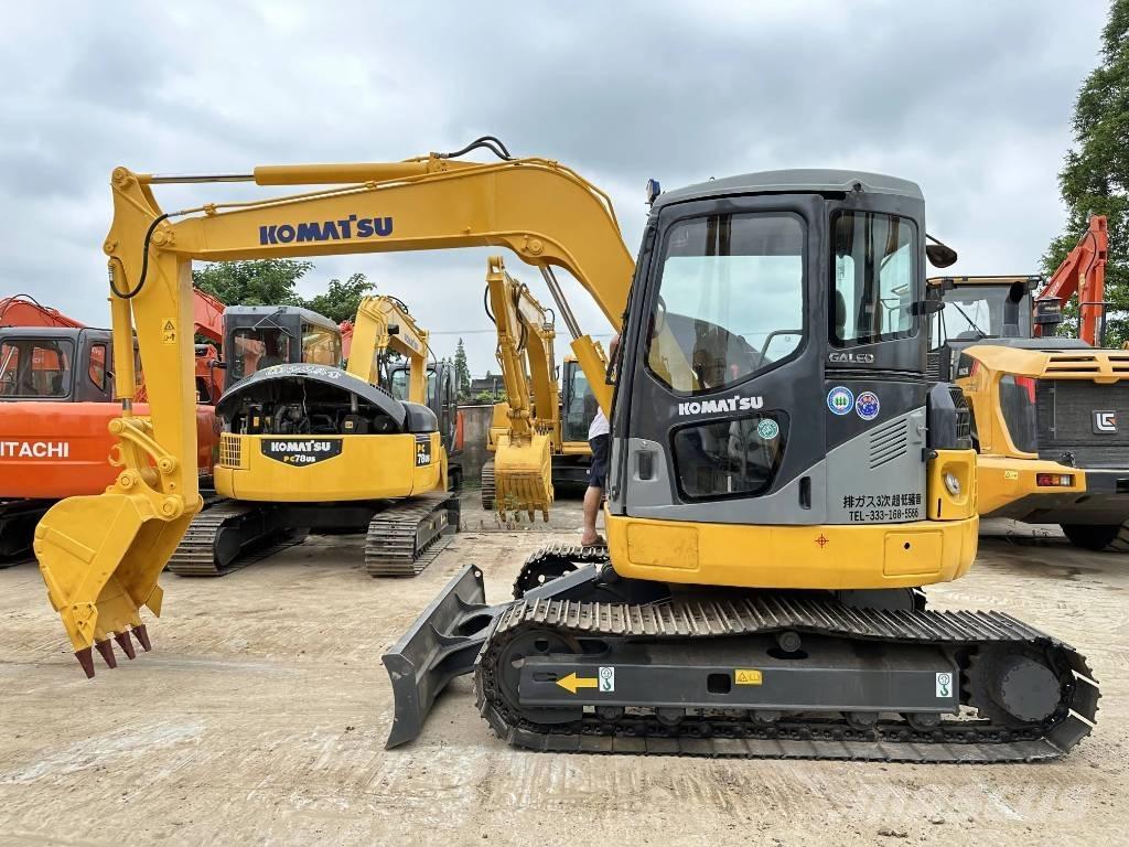 Komatsu PC78US 中型油圧ショベル 7ｔ-12ｔ（ユンボ・パワーショベル・バックホー）