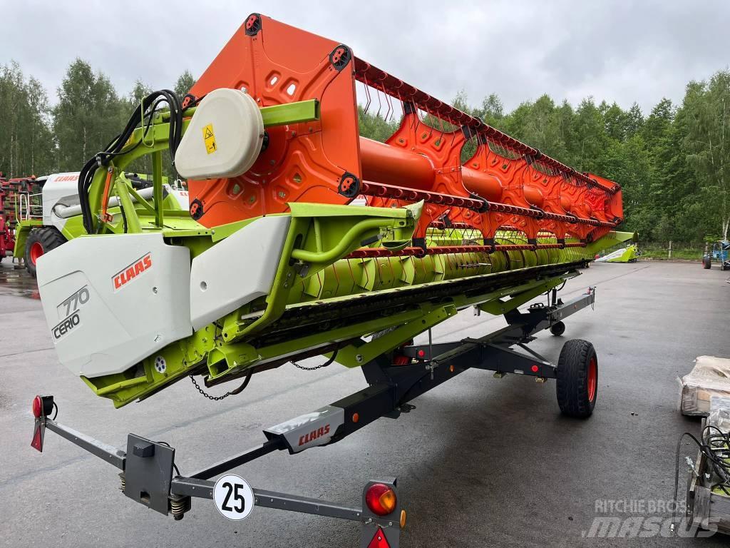 CLAAS CERIO 770 コンバイン・ハーベスター・ヘッド