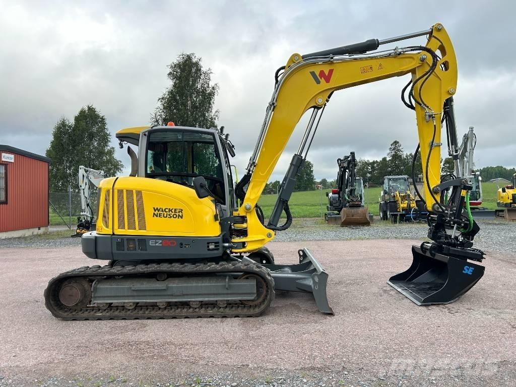 Wacker Neuson EZ80 中型油圧ショベル 7ｔ-12ｔ（ユンボ・パワーショベル・バックホー）