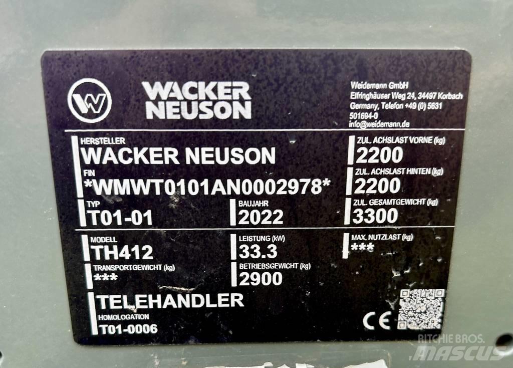 Wacker Neuson TH 412 テレスコーピックハンドラー