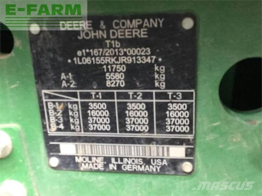 John Deere 6155r トラクター