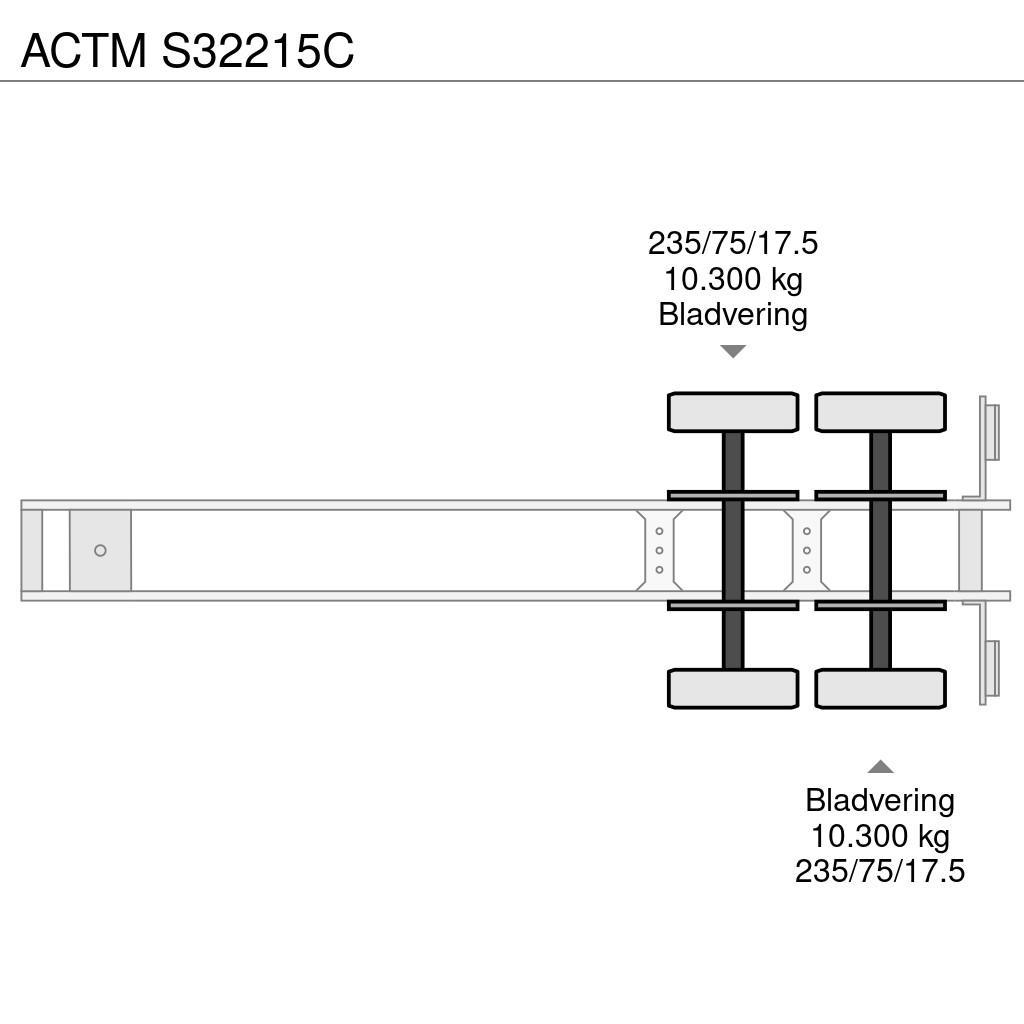 Actm S32215C ローローダーセミトレーラー