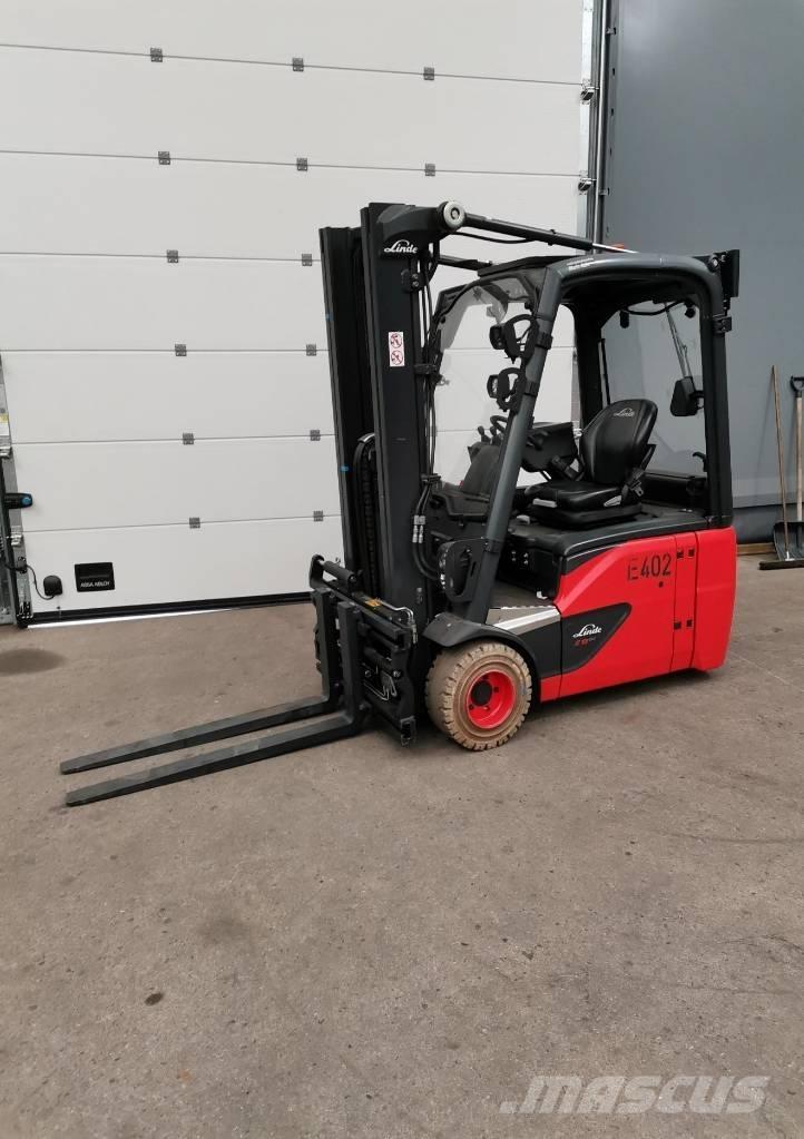 Linde E18-02 バッテリーフォークリフト