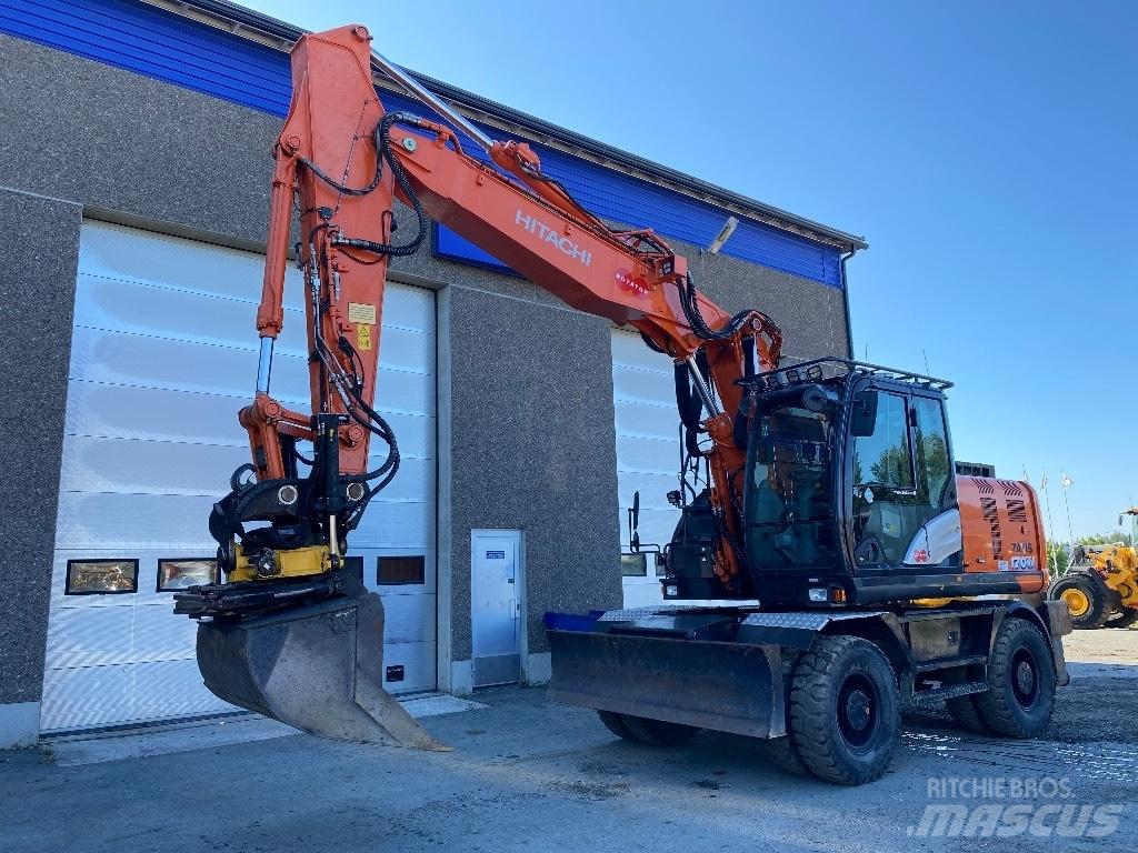 Hitachi ZX170w-6 2P ホイール式油圧ショベル（パワーショベル・ユンボ・バックホー）