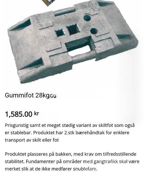  Brukt Skiltfot その他部品