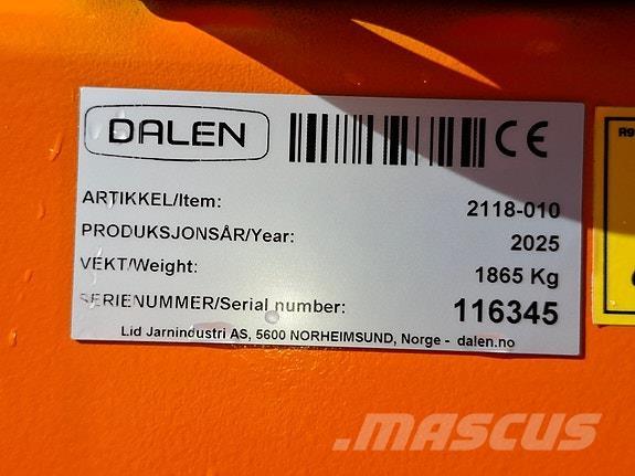 Dalen 2118 除雪機