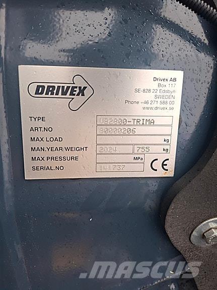 Drivex VB2800 スノーブレードとプラウ