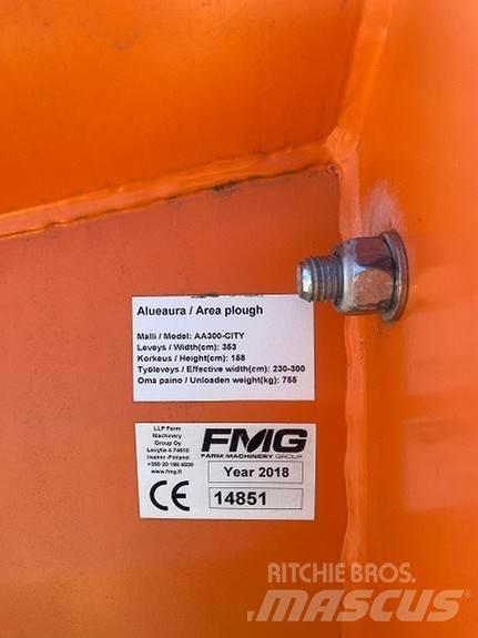 FMG AA300-CITY スノーブレードとプラウ