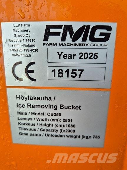 FMG CB 250 その他道路と除雪の機械