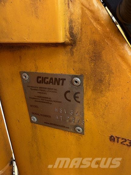 Gigant HSV-320 その他道路と除雪の機械