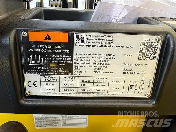 Hyster J2,0XNT ディーゼル・軽油