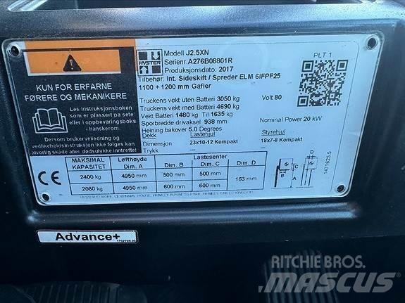 Hyster J2,5XN ディーゼル・軽油
