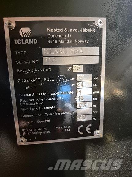 Igland 55A Super 林業機械-その他