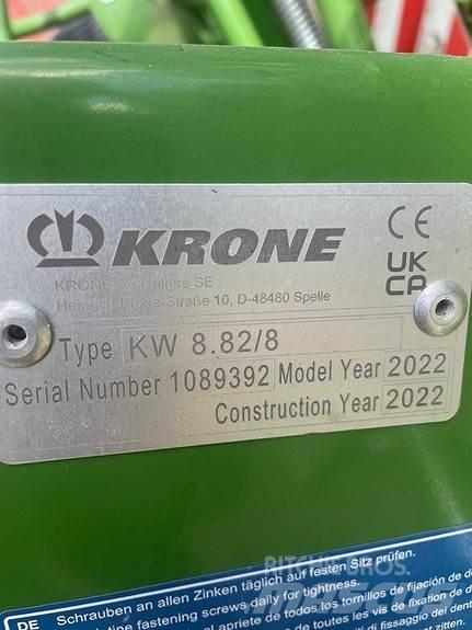 Krone KW 8.82/8 ウィンドローア/レーキ