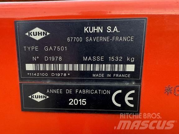 Kuhn GA7501 ウィンドローア/レーキ