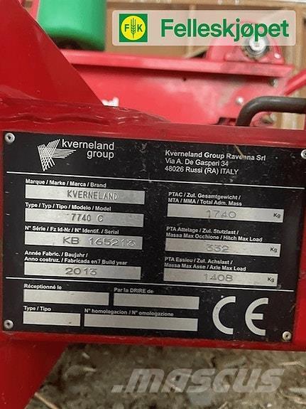Kverneland 7740C ラッピングマシーン
