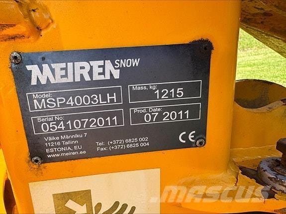 Meiren 2011 スノーブレードとプラウ