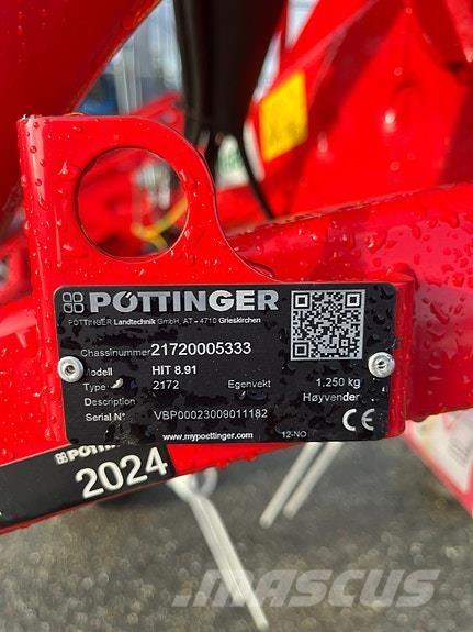 Pöttinger HIT 8.91 ウィンドローア/レーキ