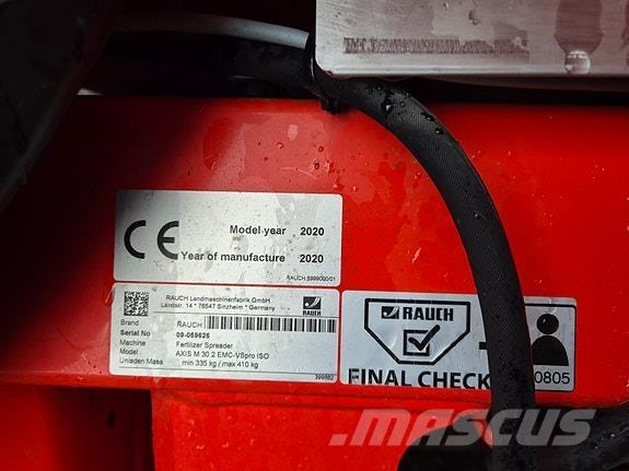 Rauch Axis 30.2 肥料散布機