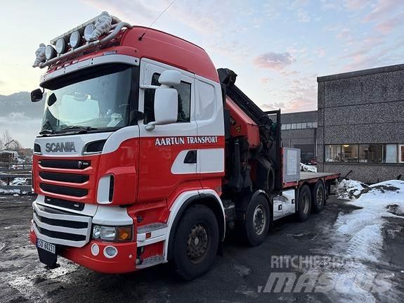 Scania R560 クレーントラック、ユニック車