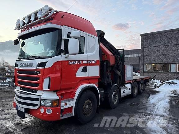Scania R560 クレーントラック、ユニック車