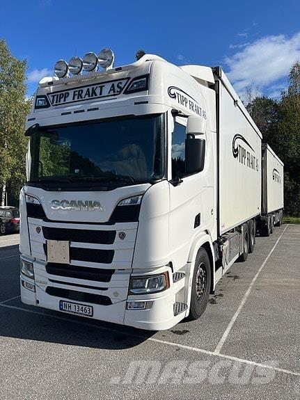 Scania R660 ボックスボディー、ウイング、箱車