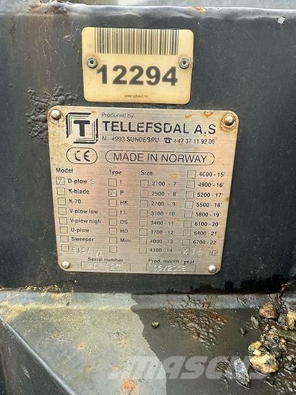 Tellefsdal D3600 その他道路と除雪の機械